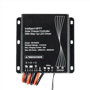 12v/24v Контролер зарядного пристрою сонячної вуличної мережі змінного/постійного струму